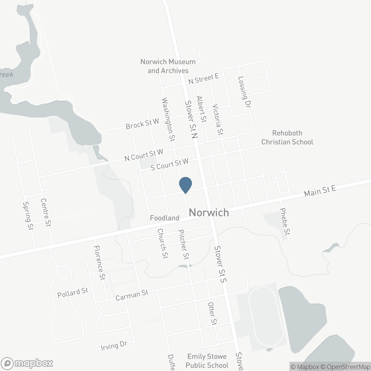12 WASHINGTON Street Unit# 102, Norwich, Ontario N0J 1P0